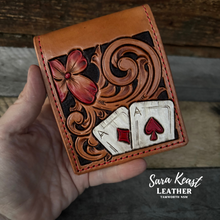 Load image into Gallery viewer, Money Clip Wallet- Rolling 7’s
