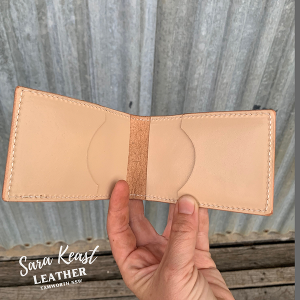 Mini Flip Card Wallet - Feathers (Made to Order)