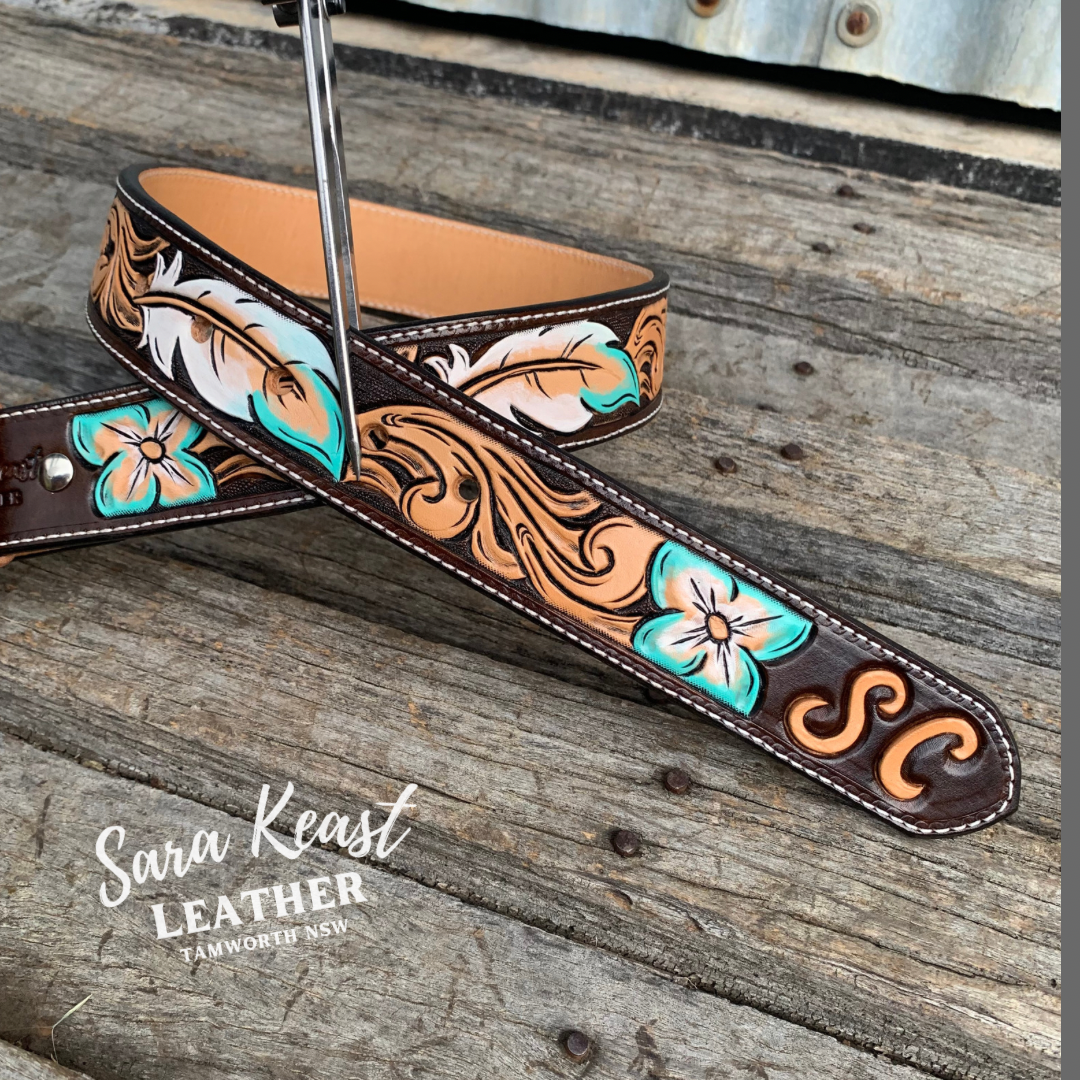 #6 Tooled Belt (Made to Order)