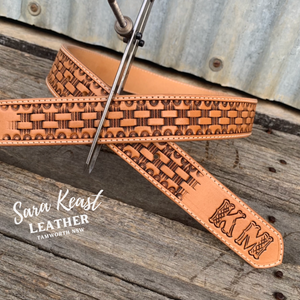 #1 Basketweave Belt (Made to Order)